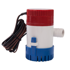 Amarine Made 1500GPH 12V Marine Bilge Pump – Automatic Submersible Pump For Boat Or Yacht