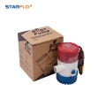 STARFLO SFBP1110-12 BILGE PUMP 1100 GPH MARINE FRESH WATER PUMP 